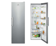 Lodówka i zamrażarka Lodówka Electrolux LRT7ME39X 186cm Stal Szlachetna Szuflada ExtraChill 390L